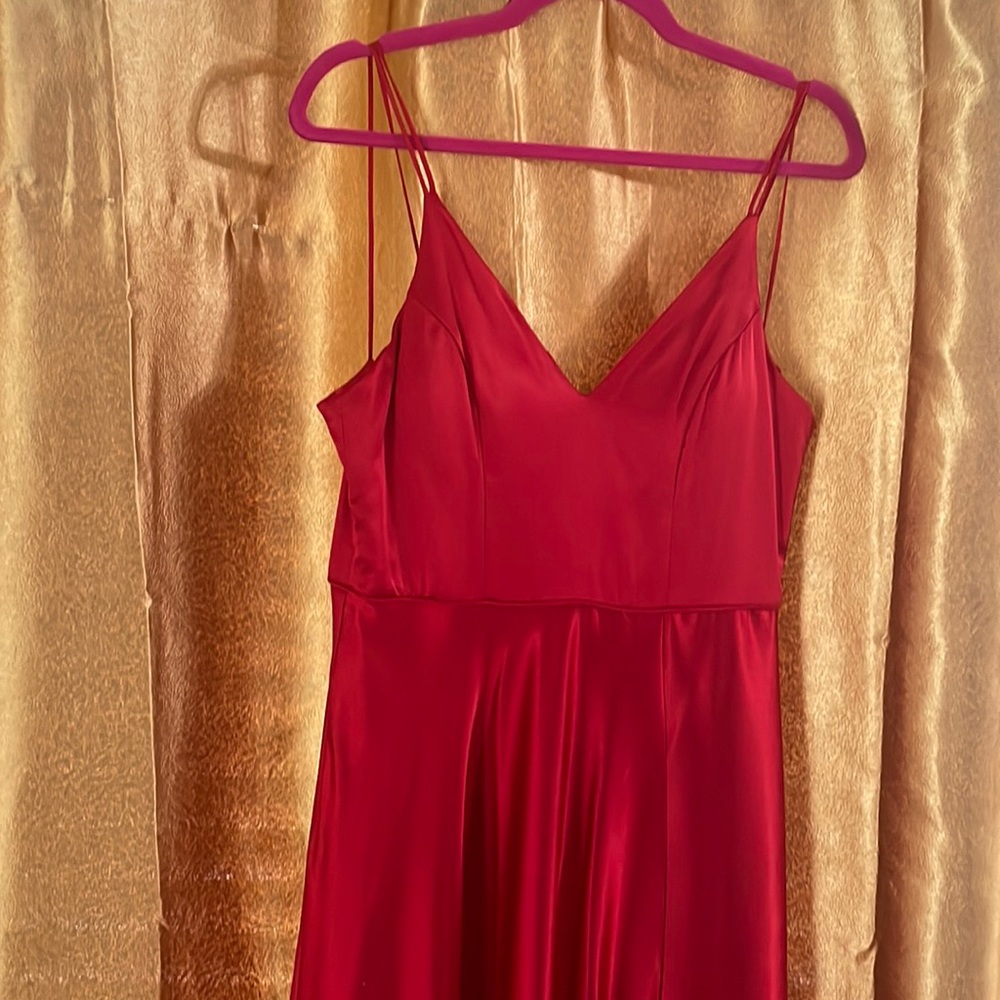 Red dress
